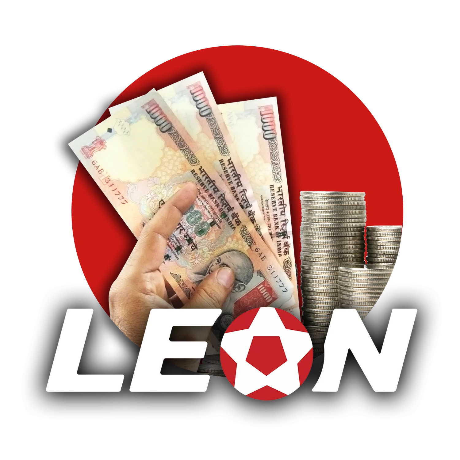 You can deposit and withdraw money in Indian rupees in Leon bet.