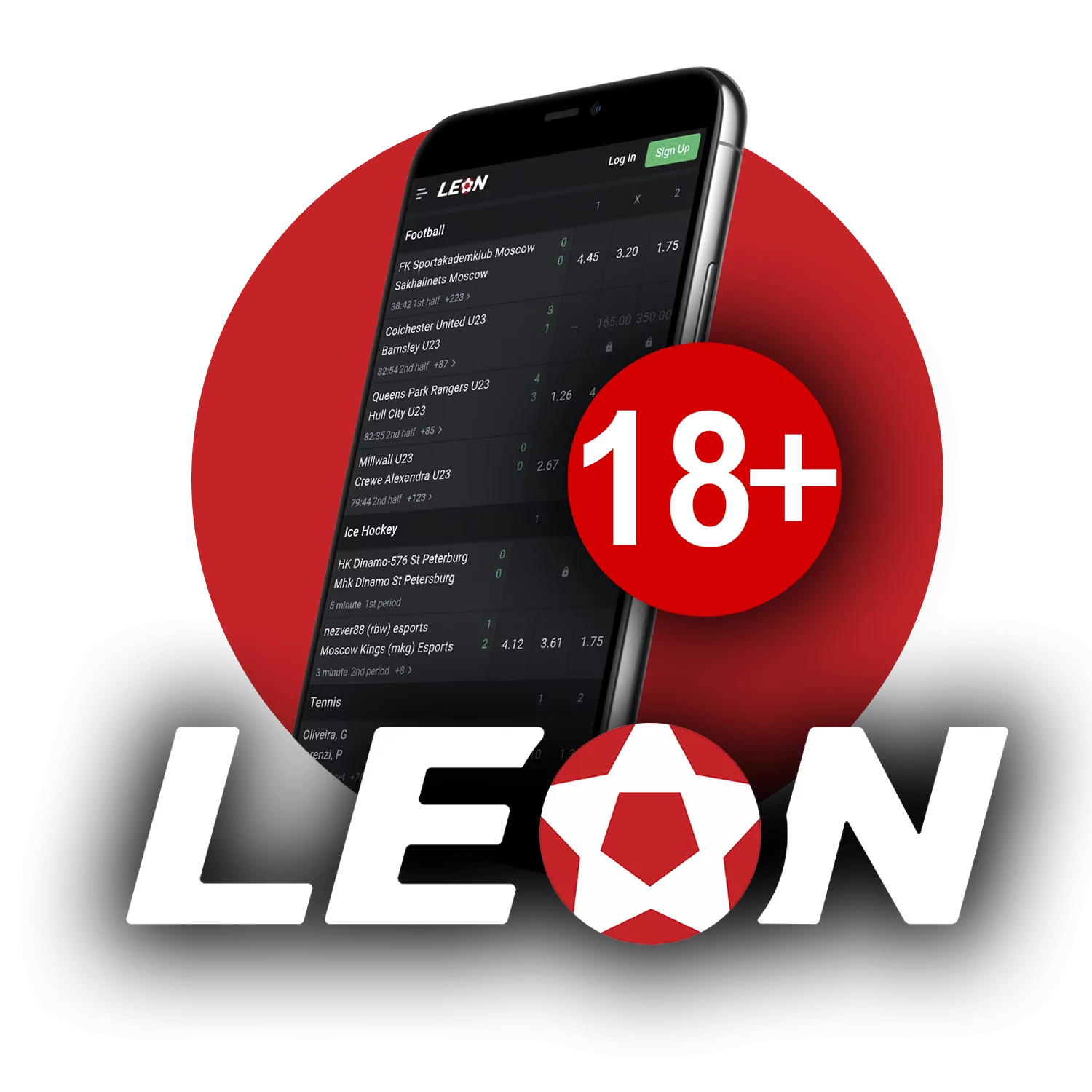 One need to be at the age of above 18 to register and bet on money in Leon.