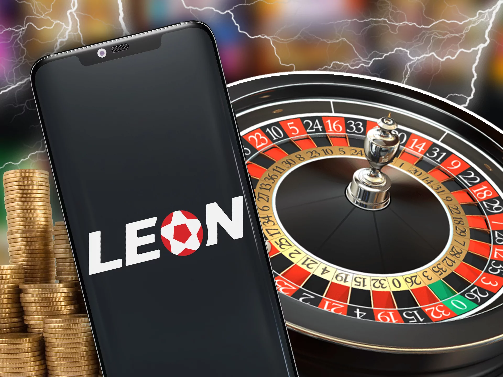 Get a casino bonus in the Leon bet app.