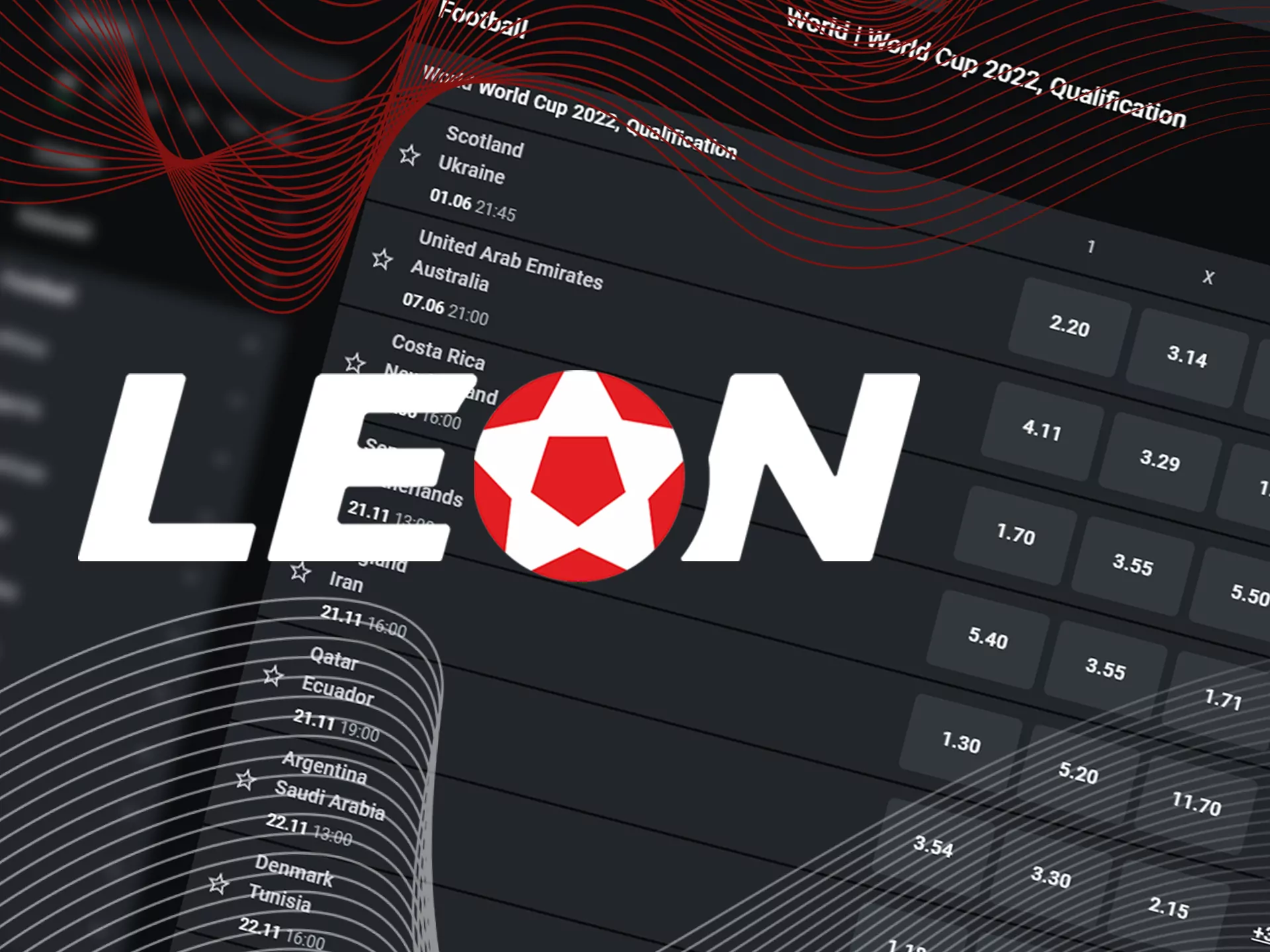 Leon Bet provide bettors with statistics and results of matches.